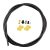 Shimano SM-BH90 hidraulikus tárcsafék vezeték Fekete 1700mm hátsó egyenes csatlakozás