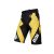 iXS Vertic DH fekete/sárga rövidnadrág