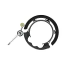 Knog Oi Luxe kicsi fekete csengő