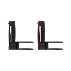 Knog Plus fekete első és hátsó lámpa szett
