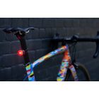 KNOG Plug hátsó villogó PIROS