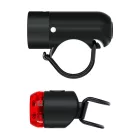Knog PLug fekete első és hátsó lámpa szett