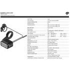 Első lámpa KNOG Blinder E-bike 1800 lm