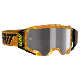   Leatt Velocity 5.5 Goggle anti fog lens neon narancs/szürke szemüveg akció