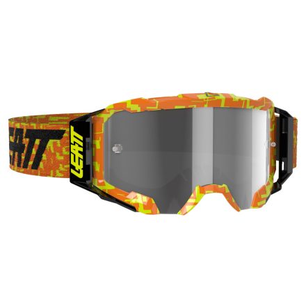 Leatt Velocity 5.5 Goggle anti fog lens neon narancs/szürke szemüveg