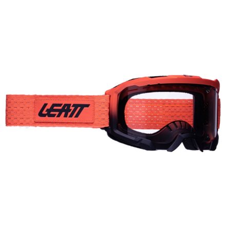 Leatt Velocity 4.0 Goggle MTB szemüveg, átlátszó, páramentes lencsével coral