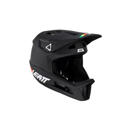 L-es Leatt Gravity 1.0  2023 Fullface DH Sisak Fekete KIFUTÓ MODELL
