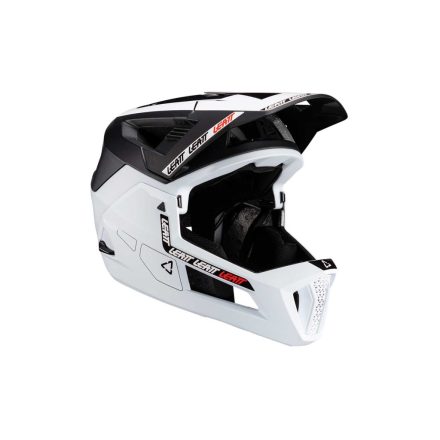 Leatt Enduro MTB 4.0 Fullface sisak  (fehér/fekete színben)