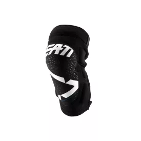   Leatt Knee Guard 3DF 5.0 Zip – Cipzáras Térdvédő Flint (fekete, fehér)