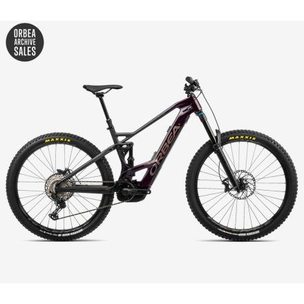 XL-es 2022-es Orbea Wild FS M20 Bosch Gen4, 85Nm, 625Wh elektromos karbon fully enduro kerékpár Bordó