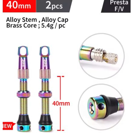 Mana tubeless szelep 40mm-es oilslick
