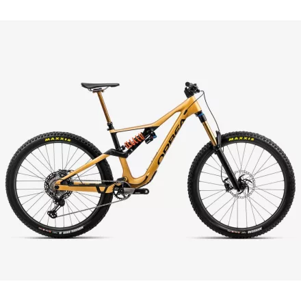 S-es 2024 Orbea Rallon M-LTD arany homok Golden Sand- Black (Matt) karbon fully enduro kerékpár Akció