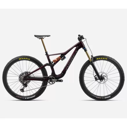 S-es 2024 Orbea Rallon M-LTD vörös Wine Red Carbon View (Gloss) karbon fully enduro kerékpár Akció