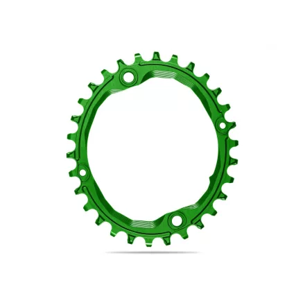 Lánckerék aB MTB OVAL 104BCD N/W zöld 34T (csavarok/hézagolók a csomagban)