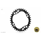 Absolute Black 36T MTB OVAL 104BCD N/W fekete Lánckerék 