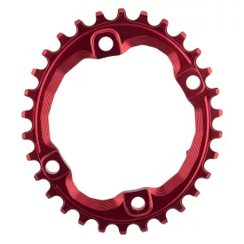   Lánckerék aB MTB OVAL XT M8000/MT700 asszimetrikus N/W piros 30T