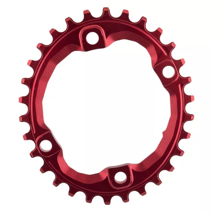 Lánckerék aB MTB OVAL XT M8000/MT700 asszimetrikus N/W piros 34T