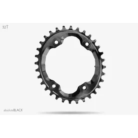   Lánckerék aB MTB OVAL XTR M9000 asszimetrikus N/W fekete 32T integrated threads