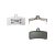 SwissStop E-compound 27 Shimano Saint/XTR/Zee 4 dugattyús Tárcsafékbetét