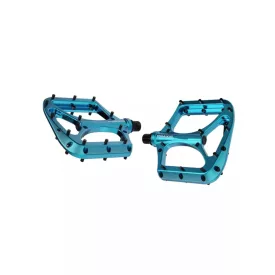   Praxis Brodium – prémium nagy lapos 115 × 114mm, 399g platform pedál kék