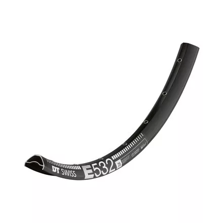 27,5" 32ly 30mm DT Swiss E 532 fekete enduro abroncs