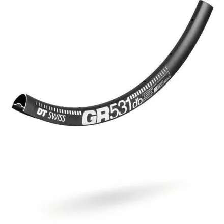 Abroncs DT Swiss GR 531 Gravel 700c Disc 24h fekete 24mm