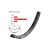 27,5" 30mm 28ly DT Swiss M 502 fekete Felni