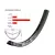 27,5" 28ly 30mm DT Swiss M 502 fekete abroncs
