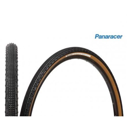 700x38C PANARACER Gravelking SK TLC Tubeless 126tpi Barna falú hajtogatós gumiköpeny