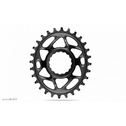 Lánckerék aB MTB OVAL RaceFace Cinch DM N/W  BOOST SH 12 fekete (3mm offset) 34T