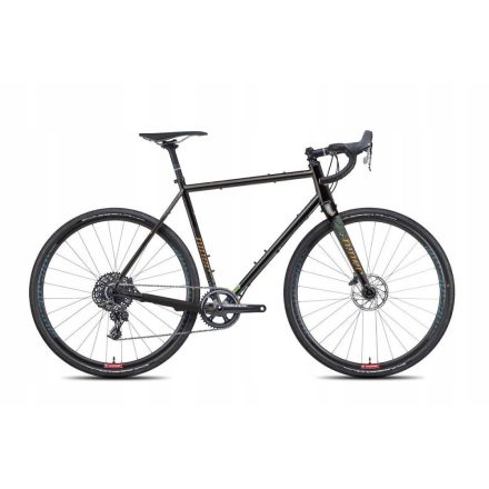 Niner RLT 9 Steel Cr-Mo Gravel kerékpár Váz + villa szett fekete/bronz
