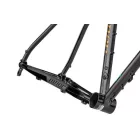 Niner RLT 9 Steel Cr-Mo Gravel kerékpár Váz + villa szett fekete/bronz