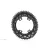 Lánckerék aB Országúti OVAL 110BCD asszim Shimano 9100/8000 4 lyukas fekete 52T