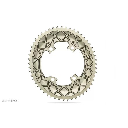 Lánckerék aB Országúti OVAL 110BCD asszim Shimano 9100/8000 4 lyukas pezsgő 52T