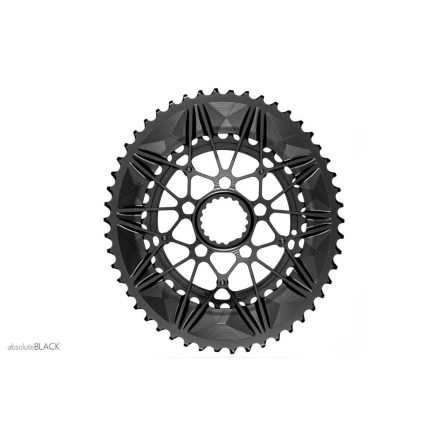 Lánckerék aB Országúti OVAL SpideRing direct mount Cannondale fekete 52/36 szett