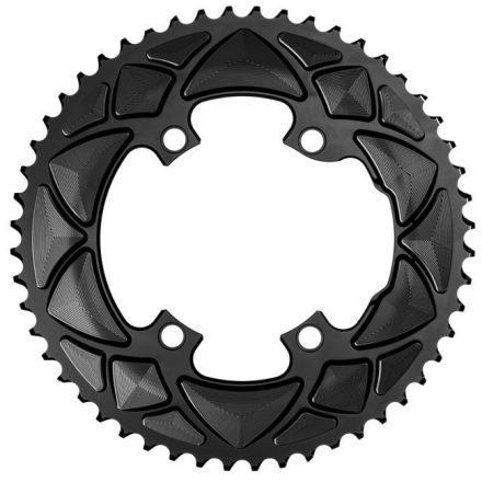 Lánckerék aB Országúti kerek 110BCD asszim Shimano 9100/8000 4 lyukas fekete 53T