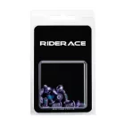 Riderace T25 M5x9mm acél Féktárcsa csavarszett 12db lila