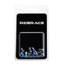   Riderace T25 M5x9mm acél Féktárcsa csavarszett 12db oilslick