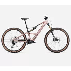   2025 RISE SL M10 Sivatagi Rózsa - Nyers Carbon (matt) elektromos carbon fully trail kerékpár