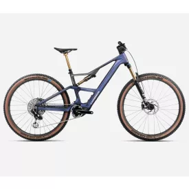   2025 RISE SL M-LTD Tanzanite Carbon View - Nyers Carbon (Matt) elektromos carbon fully trail kerékpár