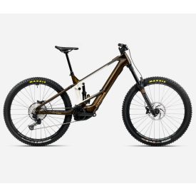   2025 Orbea Wild M20 Caramel Carbon View (Fényes) - Cream White (Matt), Bosch Smart Gen.5, 85Nm, 750Wh elektromos fully enduro kerékpár