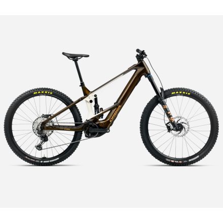 2025 Orbea Wild M10 Caramel Carbon View (Fényes) - Cream White (Matt), Bosch Smart Gen.5, 85Nm, 750Wh elektromos fully enduro kerékpár