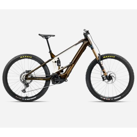 2025 Orbea Wild M-TEAM Caramel Carbon View (Fényes) - Cream White (Matt), Bosch Smart Gen.5, 85Nm, 750Wh elektromos fully enduro kerékpár