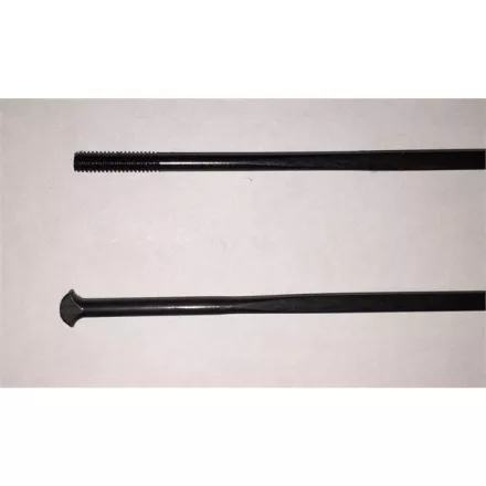 Küllő DT Swiss Aero comp egyenes T-fejjel 2.0/2.3/1,25x284 fekete OXIC