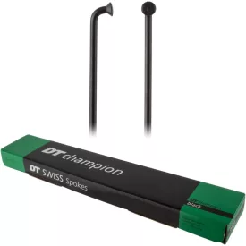 Küllő DT Swiss Champion rozsdamentes 2.0 fekete 242mm
