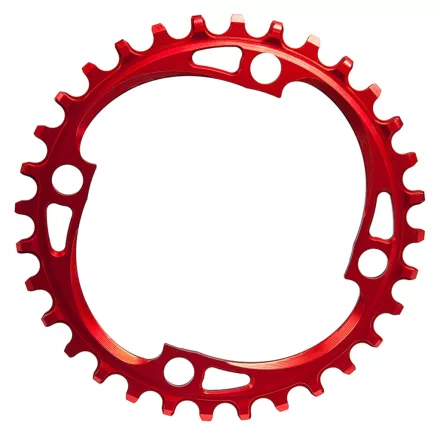 Lánckerék aB MTB kerek SHIMANO 104BCD N/W piros 34T