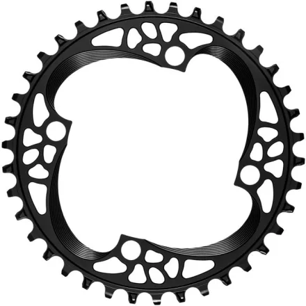 Absolute Black 38T MTB kerek SHIMANO 104BCD N/W fekete Lánckerék