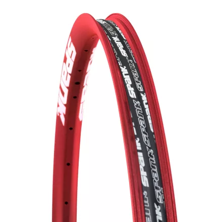 27,5" 32ly 22,6mm Spank Spike Race Evo Alu Piros abroncs