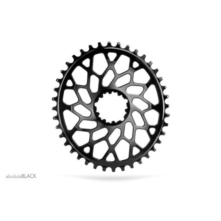 Lánckerék aB CX OVAL SRAM Direct Mount GXP & BB30 fekete 46T