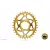 Lánckerék aB MTB OVAL SRAM Direct Mount/GXP N/W  arany (6mm offset) 32T